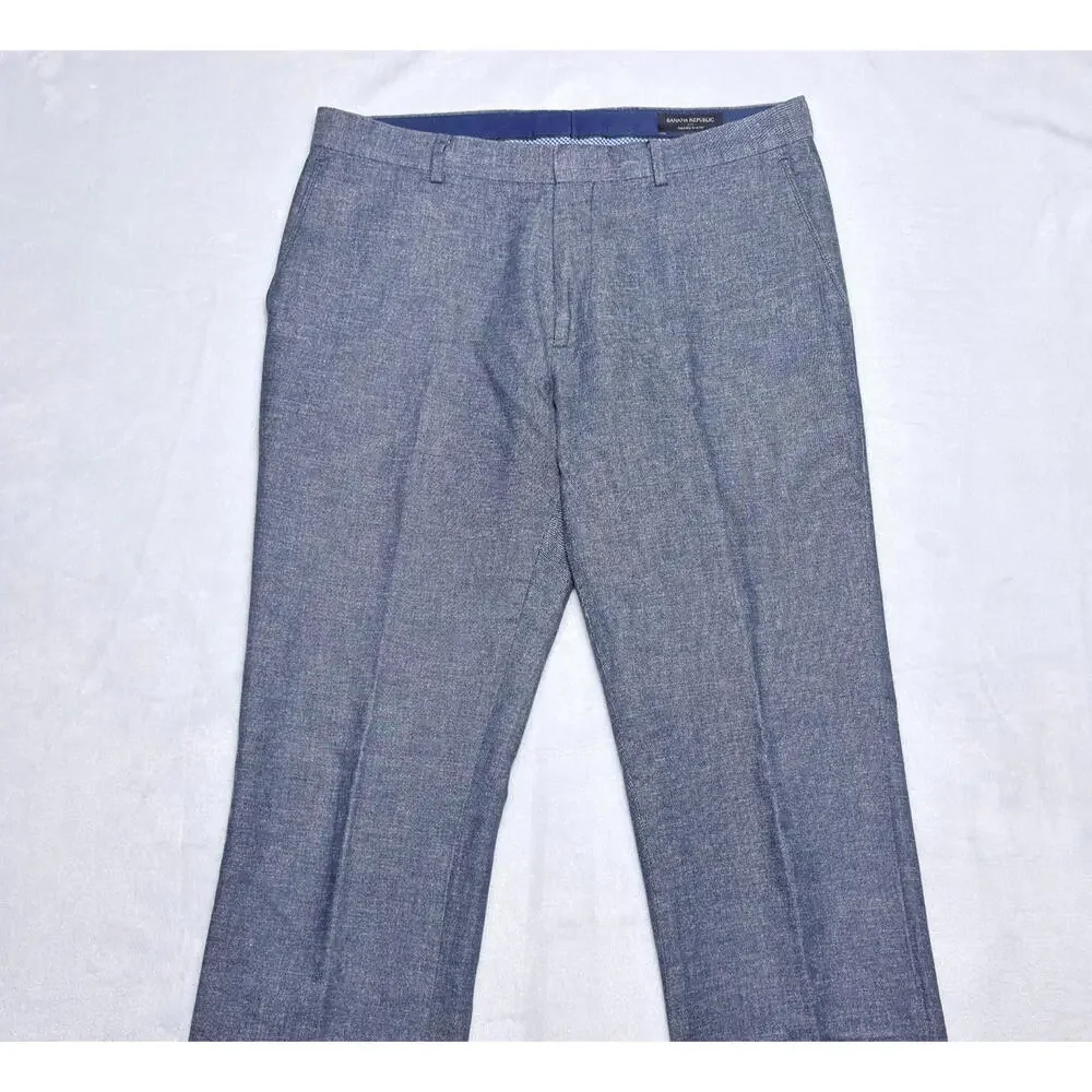 Banana Republic Pants Mens 33x34 Blue 